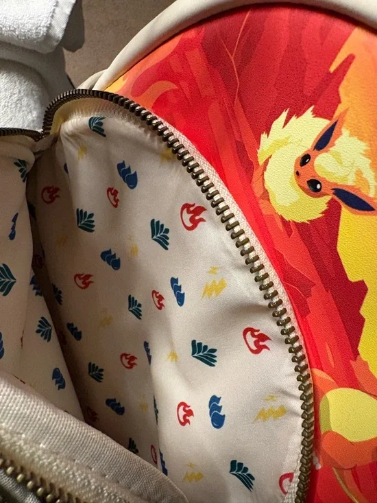 Pokémon Elemental Mini Backpack — Yellow, Orange, Green, Blue - Picture 4 of 5